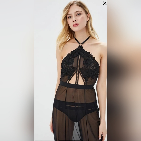 Bluebella Imogen Long Chemise in US 8 - Picture 4 of 7